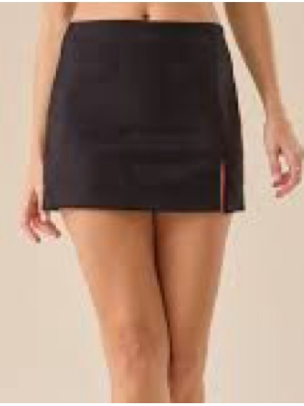 NWT altar’d state black suede skirt
